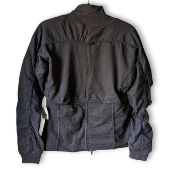 Free People Cargo Pocket Zip Jacket | Elevated Athleisure Staple Sz M NWT - Picture 4 of 14